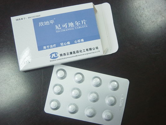 Goede prijs. De Tabletten Vasodilatory Antianginal Drug van hoge Zuiverheidsnicorandil online